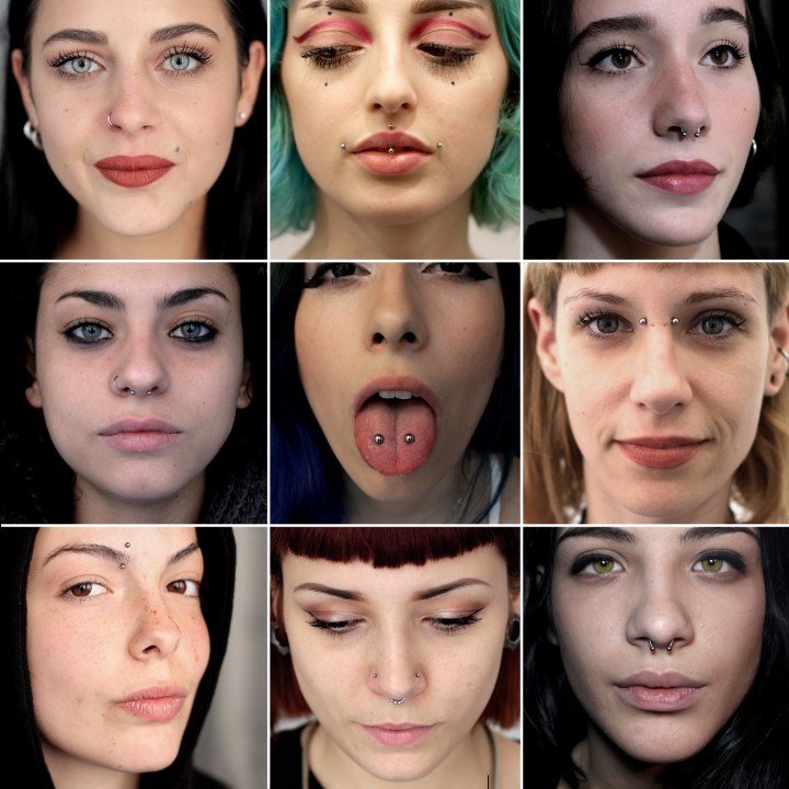 collage belle donneù